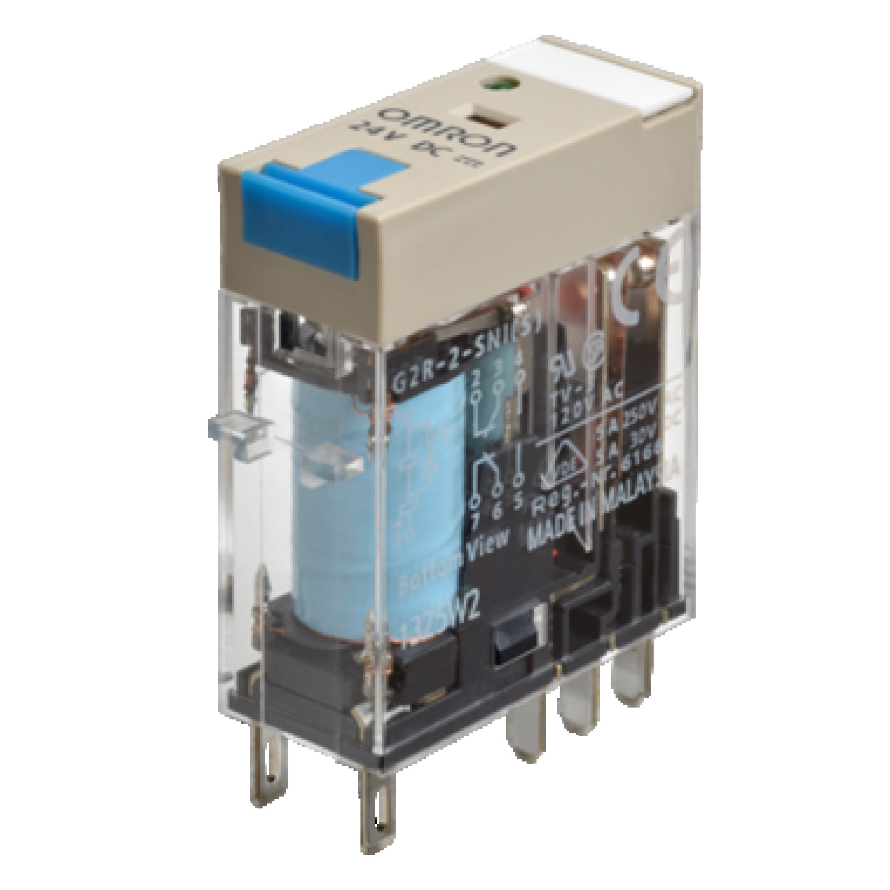 Omron G2R-1-SN AC240S 1 Pole Relay 5 Pin 240VAC